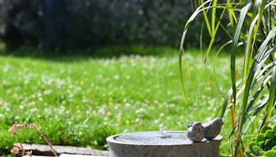 Serenity Granite Effect Birdbath Water Feature