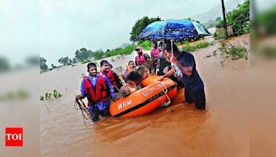 Strong Shear Zone Triggers Heavy Downpour In Ghat Areas And Lakes | Pune News - Times of India