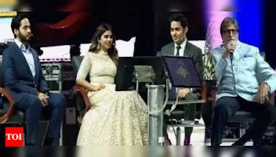 Throwback to when the Ambani siblings joined Amitabh Bachchan for Kaun Banega Crorepati; Isha revealed how Anant knows ‘everything’ - Times of India