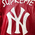 Supreme x Yankees 19SS 聯名洋基棒球隊 限量棒球皮衣夾克