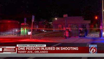 1 wounded in shooting on Terry Avenue in Orlando