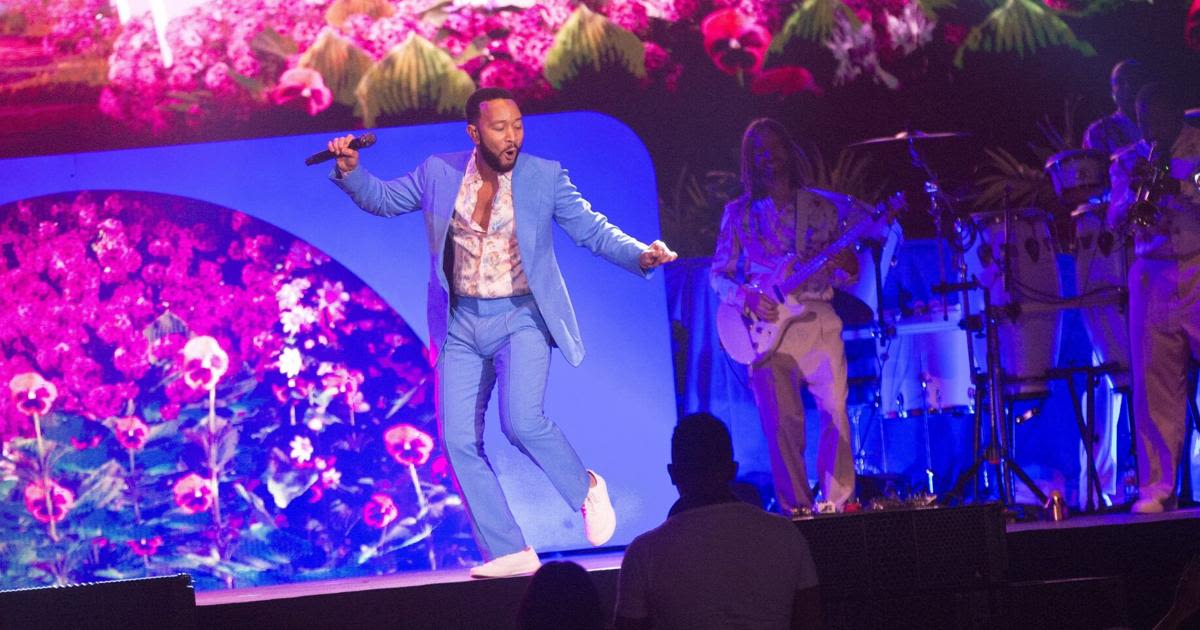 John Legend christening tour in Durant