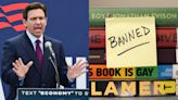 Oop! Ron DeSantis walks back his failed book ban, proving he's a giant HYPOCRITE & a flop