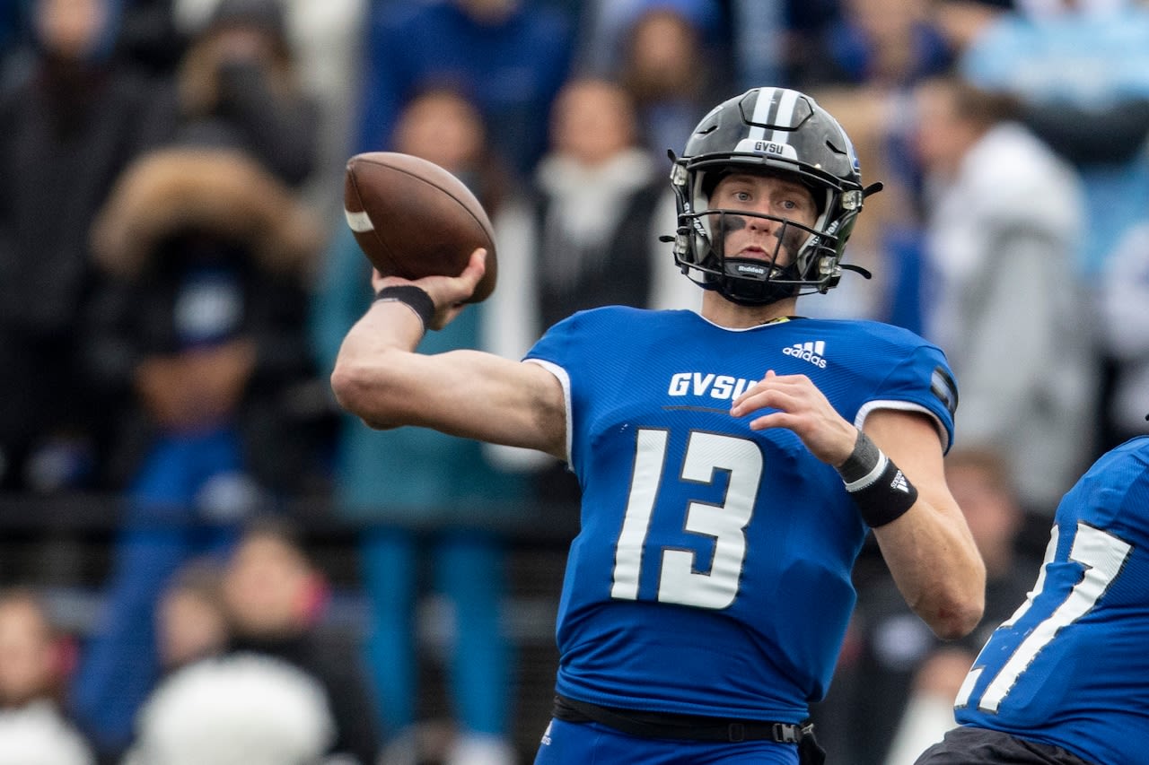 Detroit Lions extend rookie minicamp invite to former GVSU QB