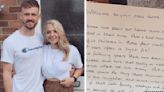 Couple Moves Into New Home & Finds Bittersweet Note On Love and "Grief" Penned By Former Owners