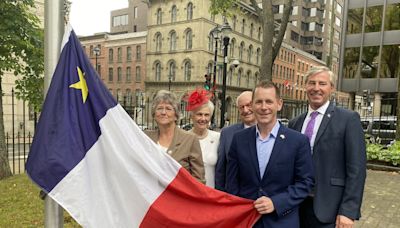 Nova Scotia marks its first Acadian Heritage Month with flag raising