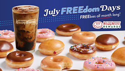 Krispy Kreme giving away free doughnuts, iced coffee two days a week in July: How to get the deal