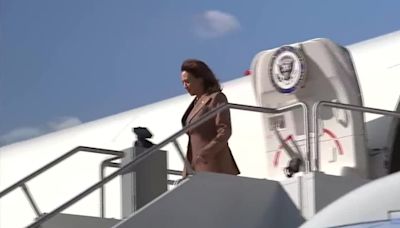 WATCH LIVE: VP Harris arrives in Colorado Springs ahead of Air Force Academy graduation