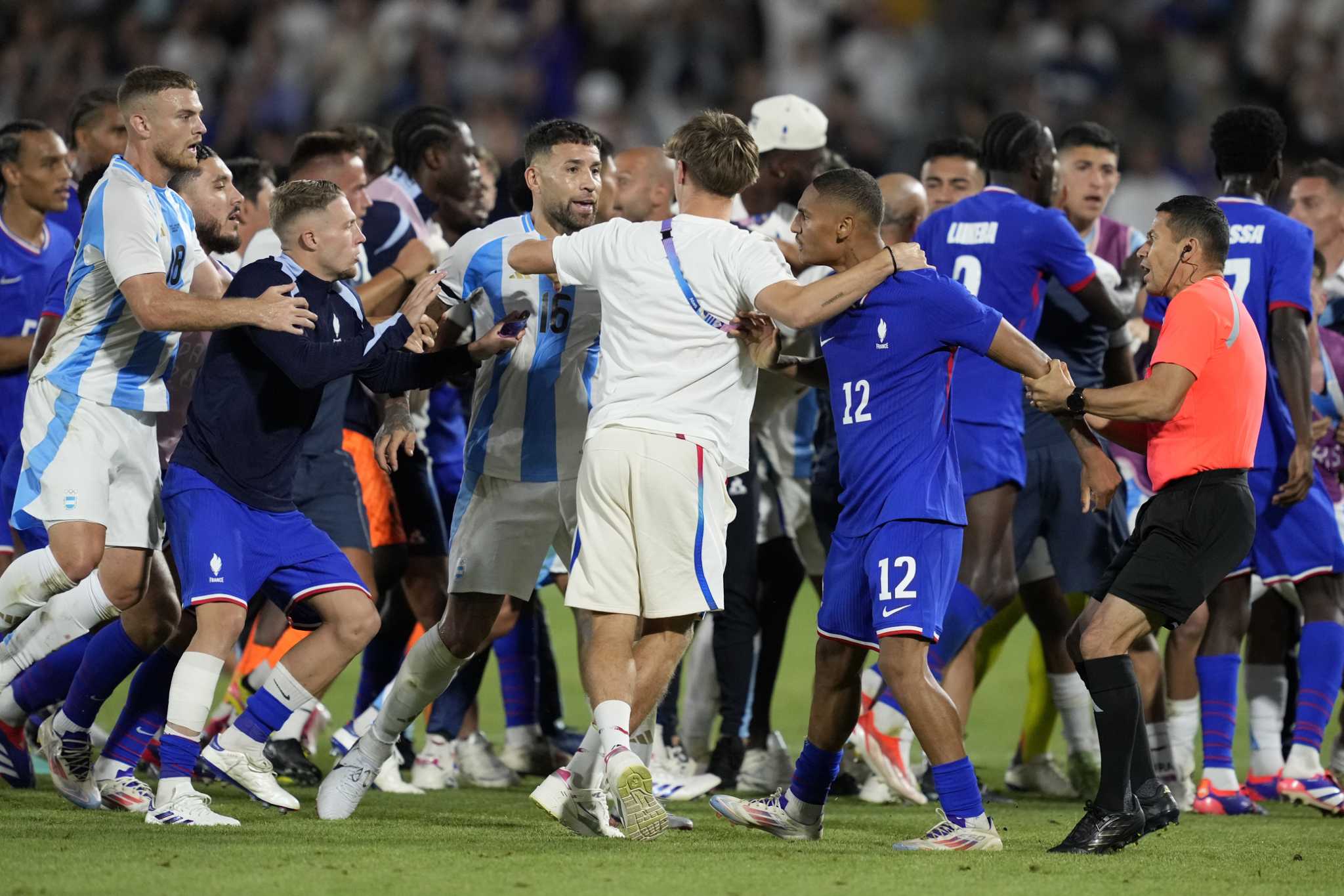 Offensive video gave France soccer players extra motivation to beat Argentina at Paris Olympics