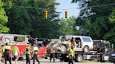 School bus, SUV involved in crash in front of Ben D. Quinn Elementary School