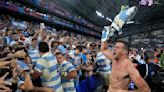 Argentina reaches Rugby World Cup semifinals after coming back twice to beat Wales
