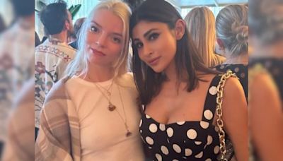 Mouni Roy Meets The Queen's Gambit Actor Anya Taylor-Joy: "The Magical Girl"