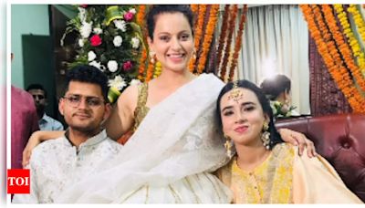 'Tera bhi ho gaya kaam,’: Kangana Ranaut teases brother Varun Ranaut as he gets engaged | Hindi Movie News - Times of India