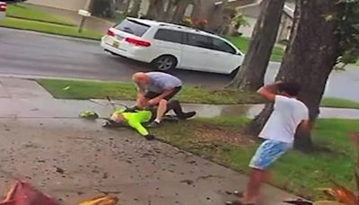 Un joven es alcanzado por un rayo en la calle en Florida y el final es impactante