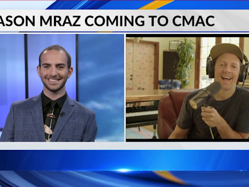 ‘A transformative experience:’ Jason Mraz gives sneak peek ahead of taking CMAC stage Wednesday