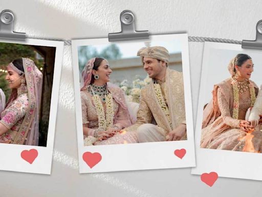 Anushka Sharma to Kiara Advani: 5 times celebrity brides wore pink wedding lehengas