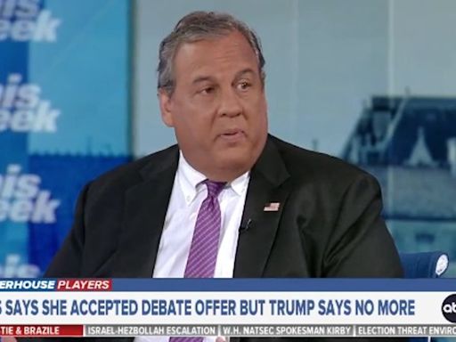 Ex-Trump advisor Chris Christie says Trump will give in and face Harris in another debate: ‘He needs it’