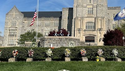 The Virginia Tech community gathers to remember the 32 victims of 2007 shooting