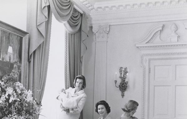 Never-Before-Seen Picture Released of Queen Elizabeth and Princess Margaret With Their Newborn Babies