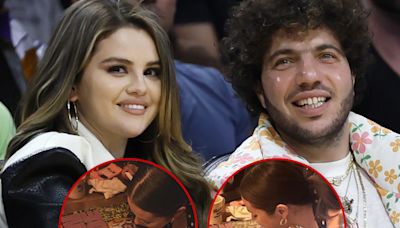 Selena Gomez Licks Boyfriend Benny Blanco's Crotch on 'Open Wide' Cake