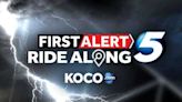 First Alert Ride-Along: Tracking severe storms moving across Oklahoma