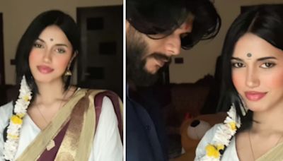 Pakistani influencer nails south Indian look in viral video, sings in Tamil