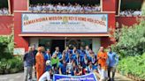 Inter Ramakrishna Mission School Football Tournament 2024 held at RKM Ashrama, Narendrapur