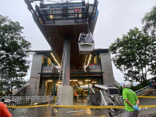 Tragedia en Colombia: Cae cabina del Metrocable de Medellín