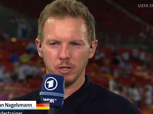 Germany head coach Julian Nagelsmann accuses referee of bias during defeat to Spain