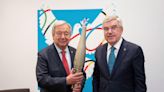 IOC President and United Nations Secretary-General Meet in