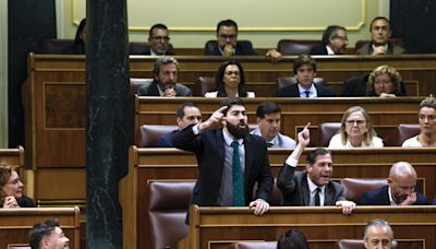 Diputados de Vox gritan 'traidor' y 'dimisión' a Sánchez y a cada ministro cuando votaban la amnistía