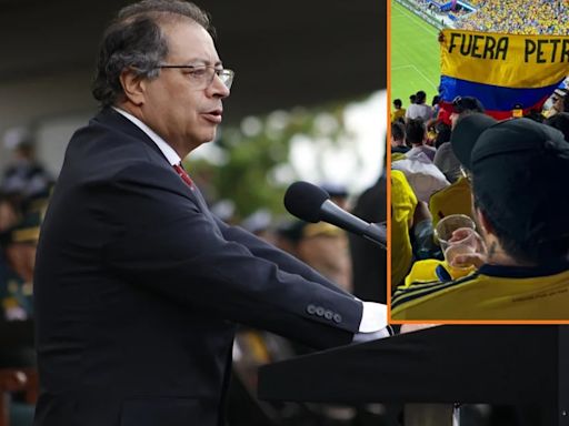 Gustavo Petro reposteó video con video de “Fuera Petro” en el partido Colombia-Uruguay: “El estadio y el deporte es para unir y no para excluir”