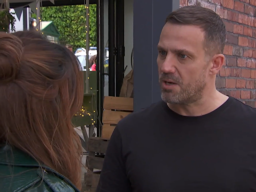 Hollyoaks' Warren Fox receives a sinister threat after shooting