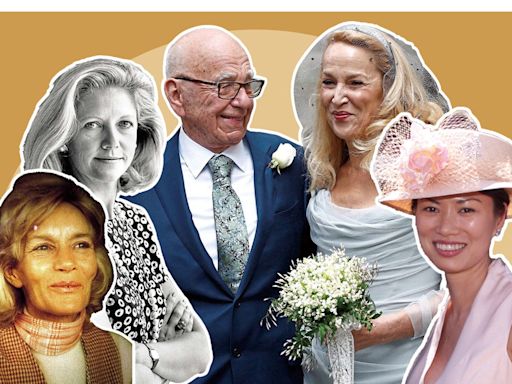 Rupert Murdoch's new love Elena Zhukova: the story of his many wives