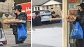 ‘I wont be buying from Tim hortons again’: Customer catches Tim Hortons workers unloading donuts from van. There’s just 1 problem