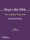 Two Is Better Than One Sheet Music (Piano/Vocal/Chords)