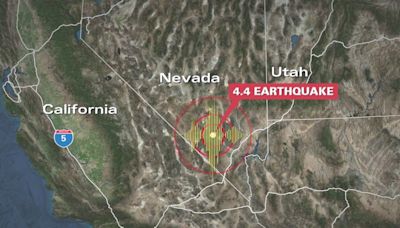 Preliminary 4.4-magnitude earthquake reported near Las Vegas