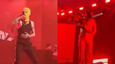 "He's jetlagged, he's dead, he wants to see a real ****ing circle pit!" Watch Bad Omens' Noah Sebastian join Bring Me The Horizon on stage for a ripping Antivist in Cardiff last night