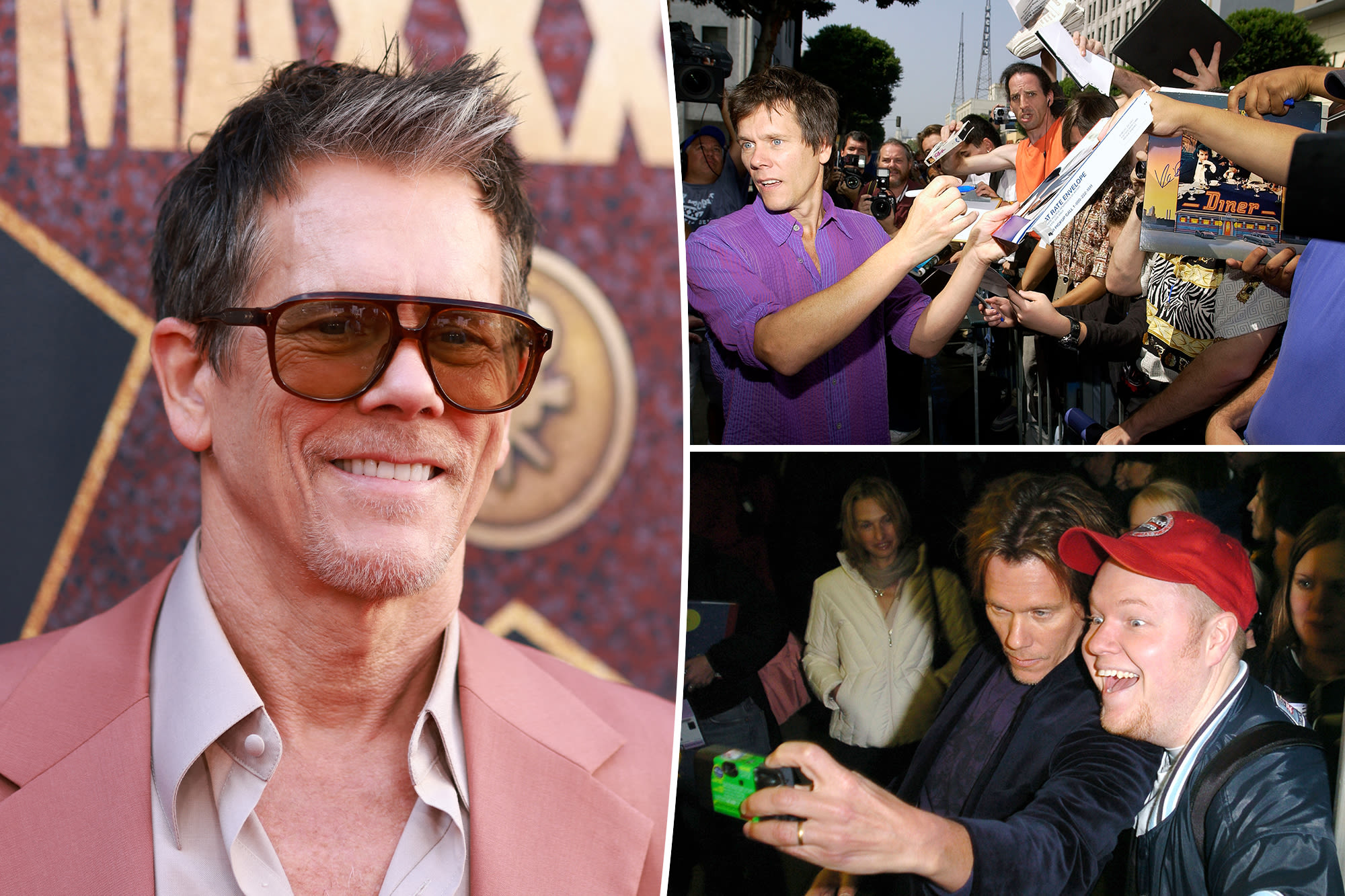 Kevin Bacon recalls disguising himself as a normal person for a day: ‘This sucks’