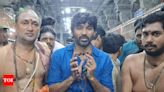 Dhanush visits Tiruvannamalai Arunachaleswarar Temple along with his sons posts his 41st birthday celebration | Tamil Movie News - Times of India