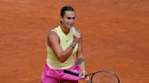 Sabalenka eases past Ostapenko to reach Italian Open semifinals