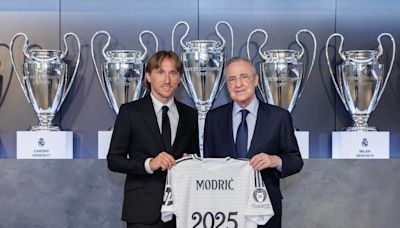 "Mi casa. Mi club", Luka Modric, feliz de renovar con el Real Madrid un año más