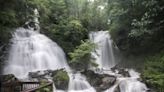 Explore rare double waterfall on easy hike in north Georgia