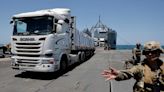 On Gaza pier, US troops confront waves, destruction and aid backlog