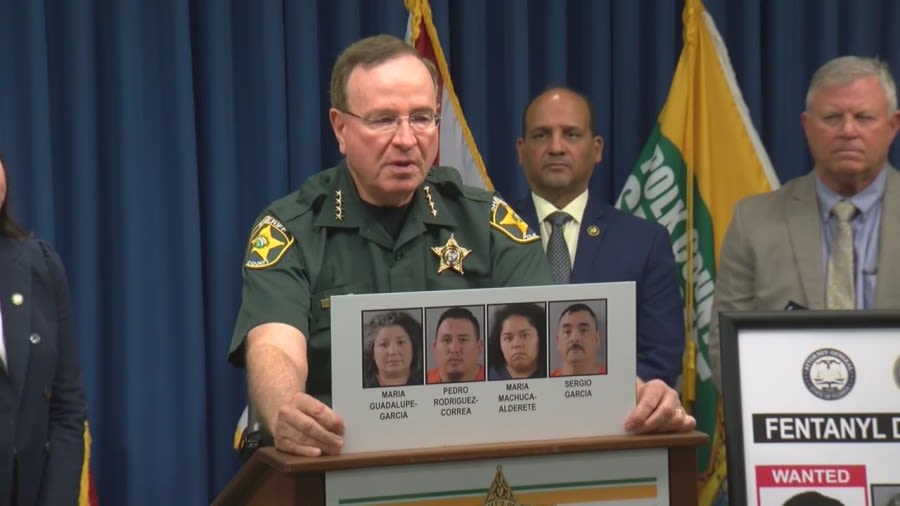 Grady Judd announces ‘largest seizure of fentanyl in Polk County history’
