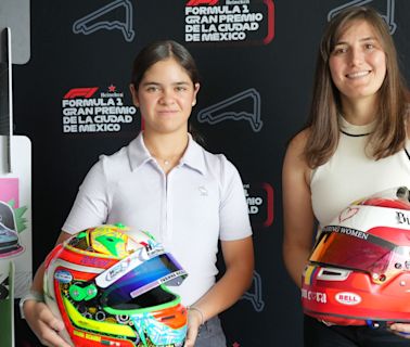 Conoce a Ivanna Richards y Tatiana Calderón, las primeras embajadoras del GP de la Ciudad de México