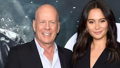 Esposa de Bruce Willis sintió que se quitó "un peso de encima" cuando reveló la enfermedad del actor