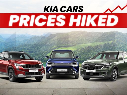 Kia Sonet, Seltos And Carens Gets Revised Pricing In India With A Hike Of Up To Rs 27,000 - ZigWheels