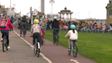 Cyclists stage ride to call for more bike lanes