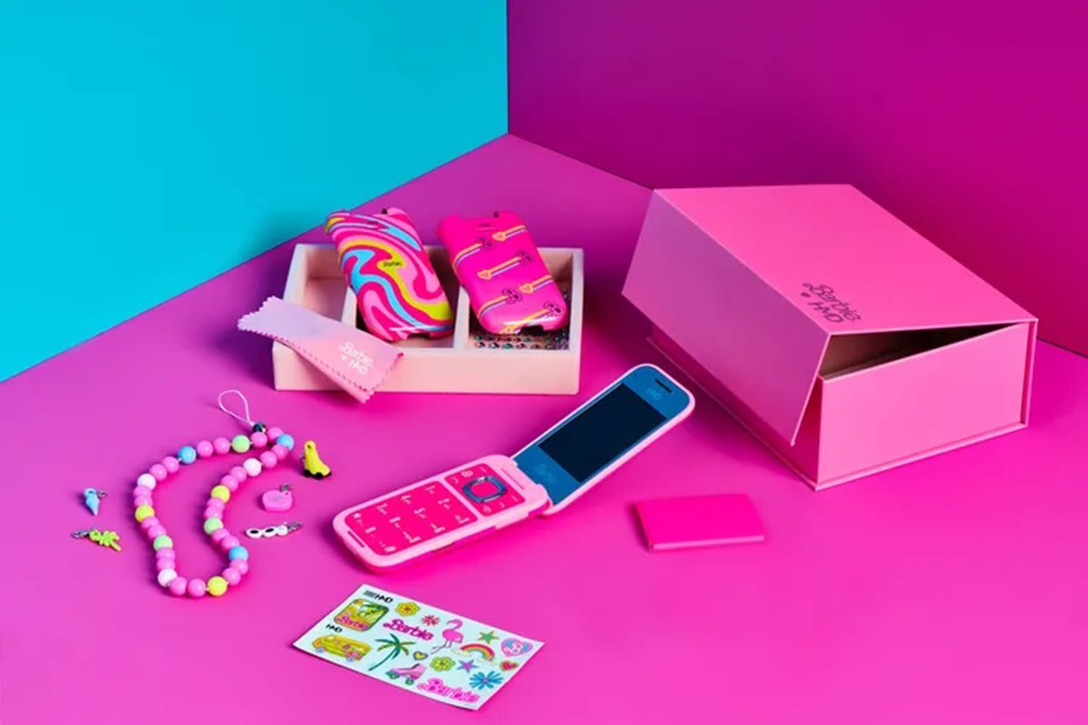 New HMD Barbie Flip-Phone Has All the Early 2000s Vibes